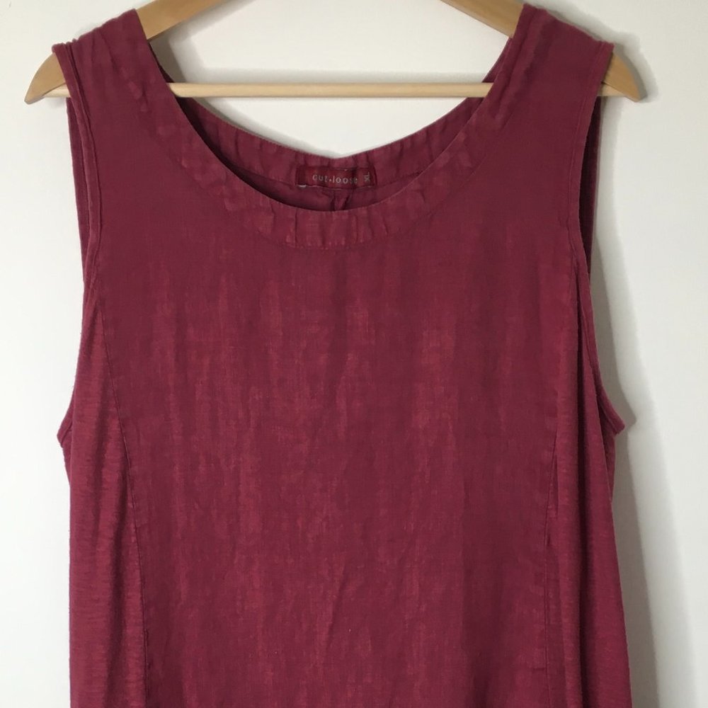 Cut Loose Linen Dress in XL